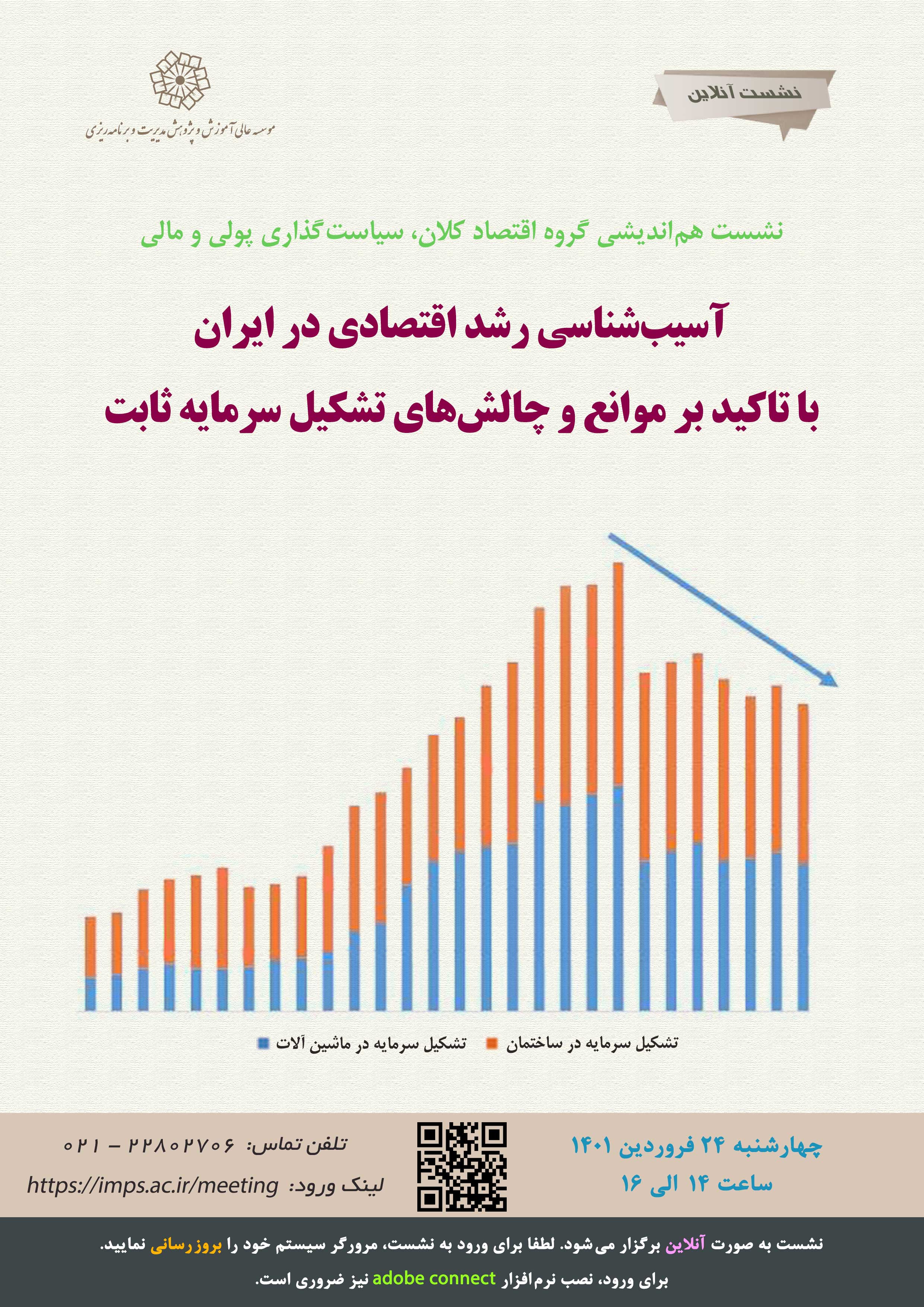 آسیب شناسی رشد اقتصادی در ایران با تاکید بر موانع و چالش های تشکیل سرمایه ثابت